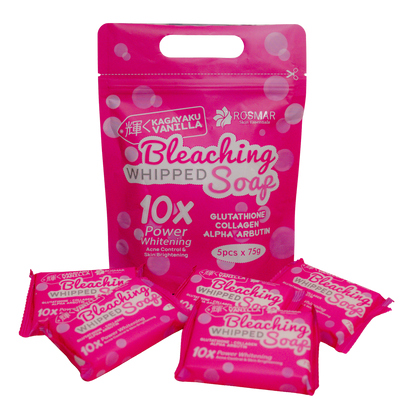 Rosmar Kagayaku Bleaching Whipped Soap 75grams (5pcs per pack)