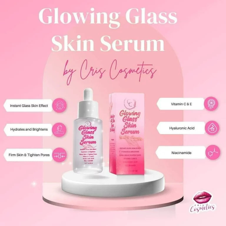 Glowing Glass Skin Serum 50mL by Cris Cosmetics