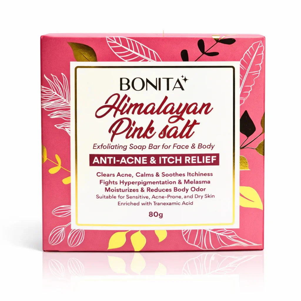 10pcs of Bonita Himalayan Pink Salt Soap 85g