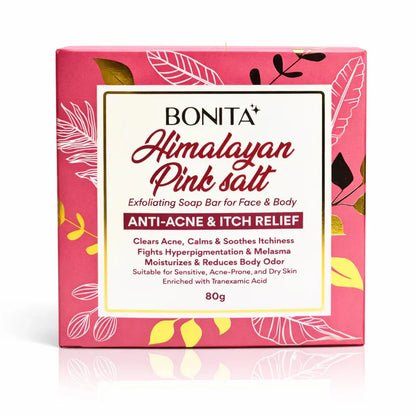 10pcs of Bonita Himalayan Pink Salt Soap 85g