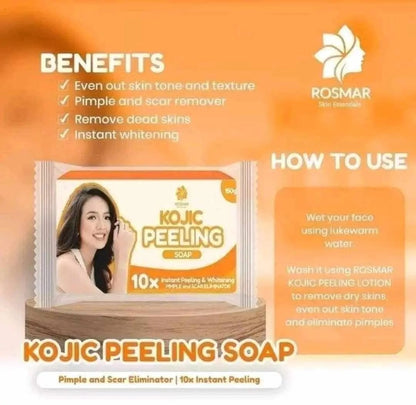 Rosmar Kojic Peeling Soap 150g