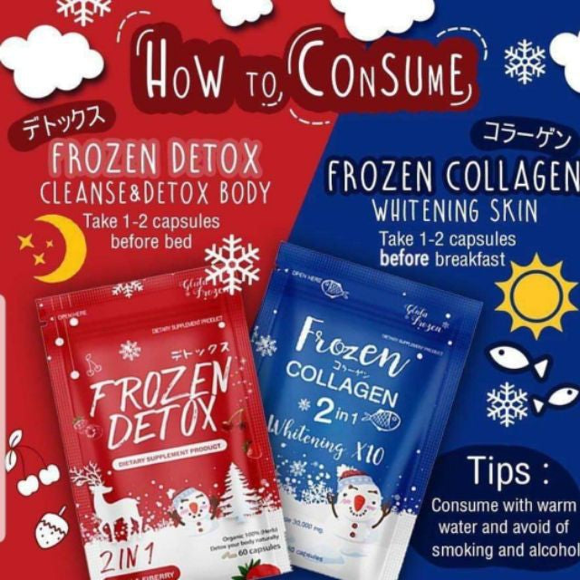 Frozen Collagen & Frozen Detox Bundle