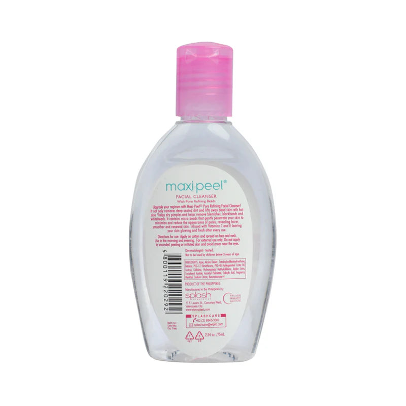 MAXI PEEL Pore Refining Facial Cleanser 75ml