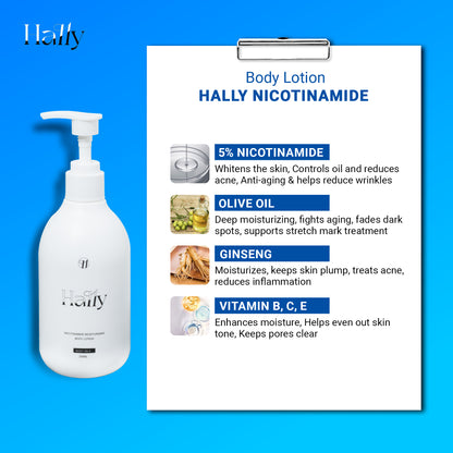 Hally Nicotinamide Body Lotion 250ml
