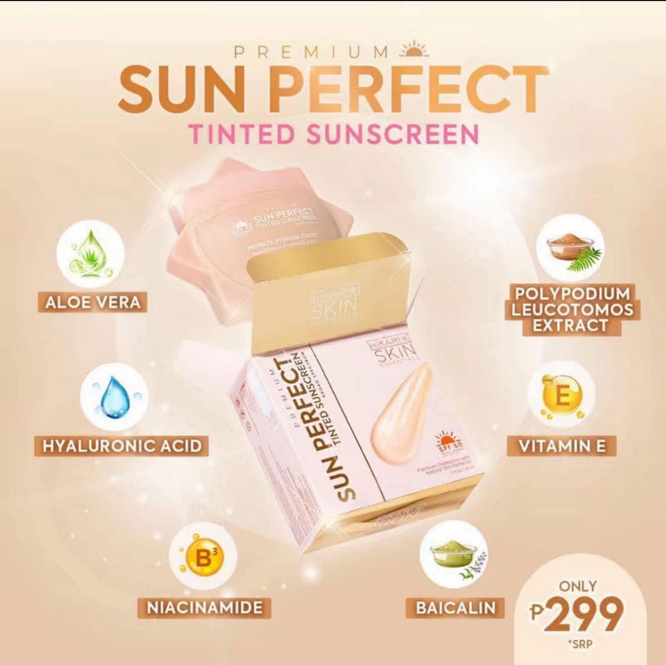 Hikari Ultra White Tinted Sunscreen Spf50