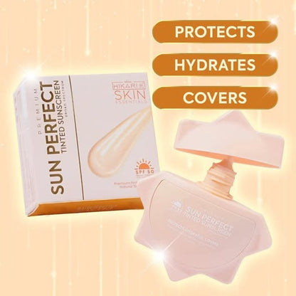 Hikari Ultra White Tinted Sunscreen Spf50