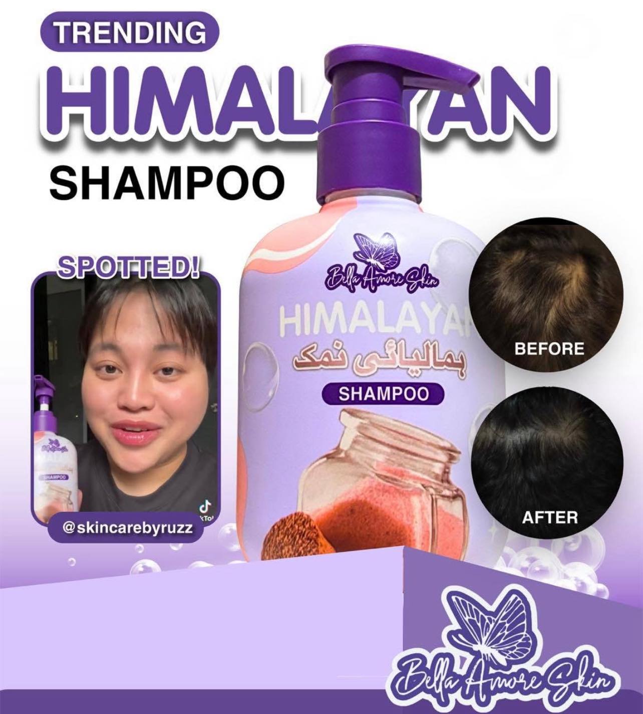 BELLA AMORE SKIN Himalayan Shampoo 250ml