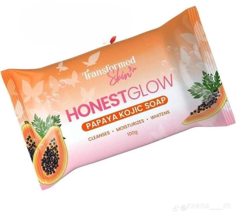 Honest Glow Papaya Kojic Soap 100g