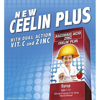 Ceelin Plus Ascorbic Acid with Zinc 250ml