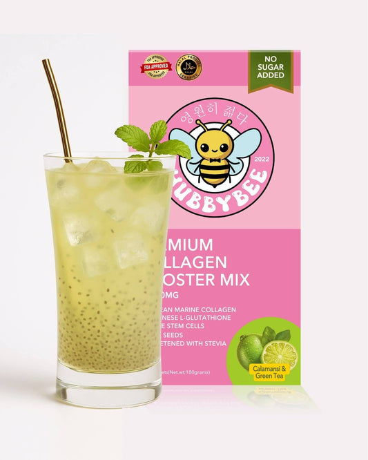 HUBBYBEE CALAMANSI & GREEN TEA COLLAGEN BOOSTER DRINK