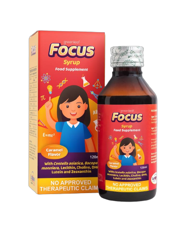 Focus Syrup Brain & Eye Supplement for Kids - 120ml