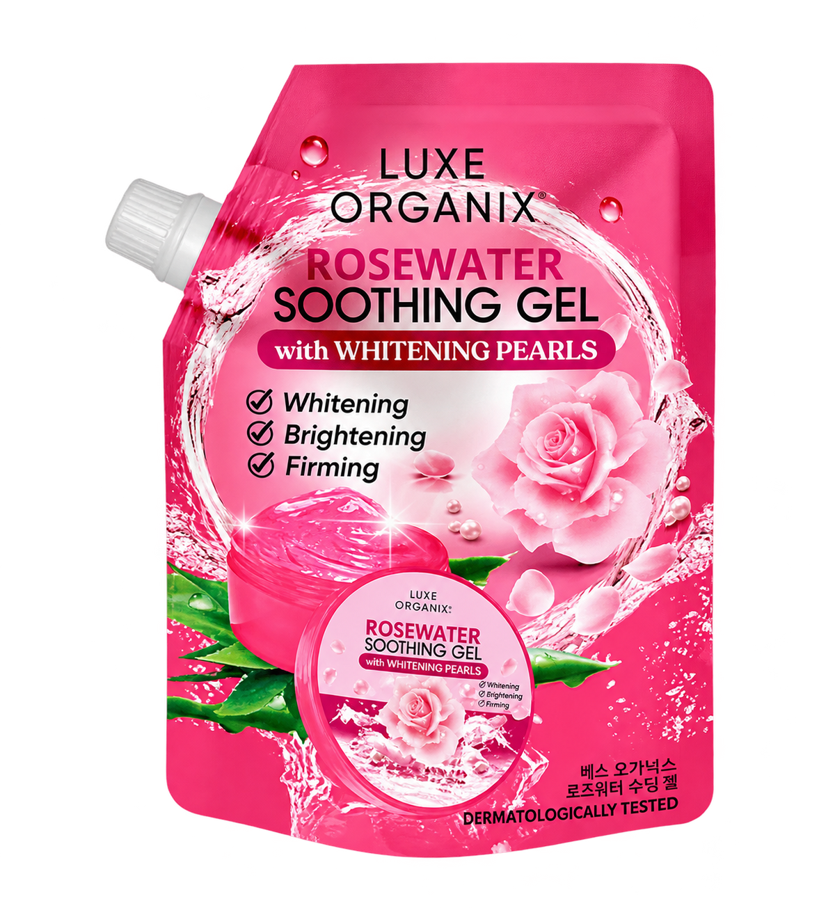 LUXE ORGANIX Rosewater Soothing Gel 100ml