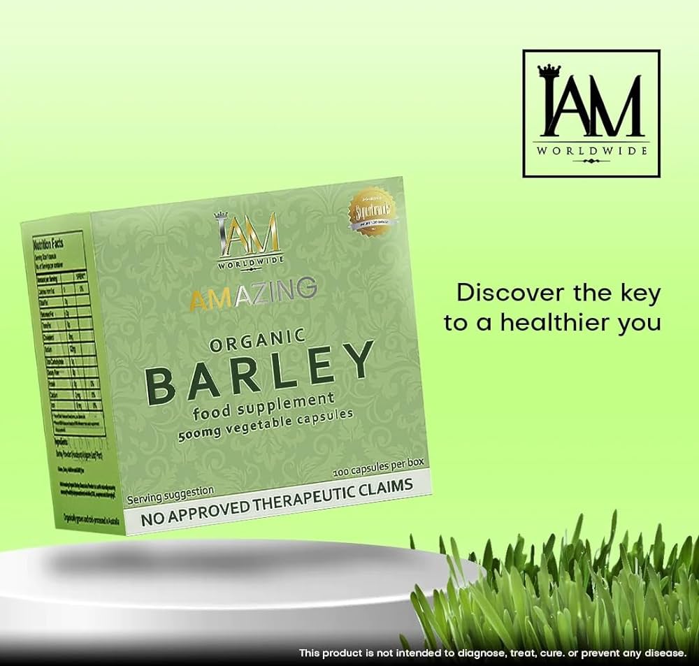 Amazing Pure Organic Barley Capsules