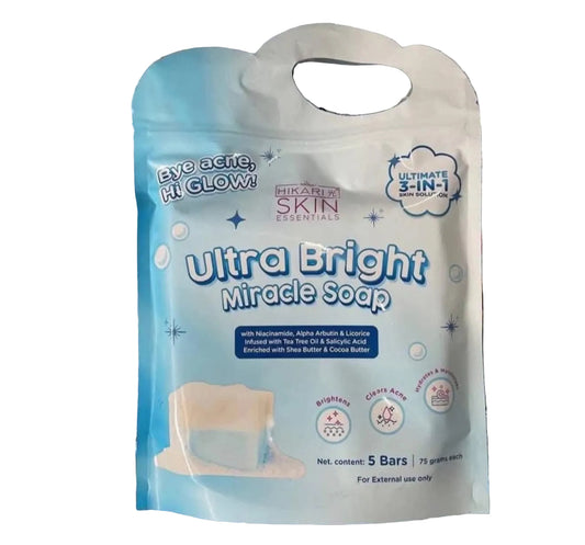 HIKARI Ultra Bright Miracle Soap 5 pcs