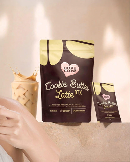 Hope Glow Cookie Butter Latte DTX 8's