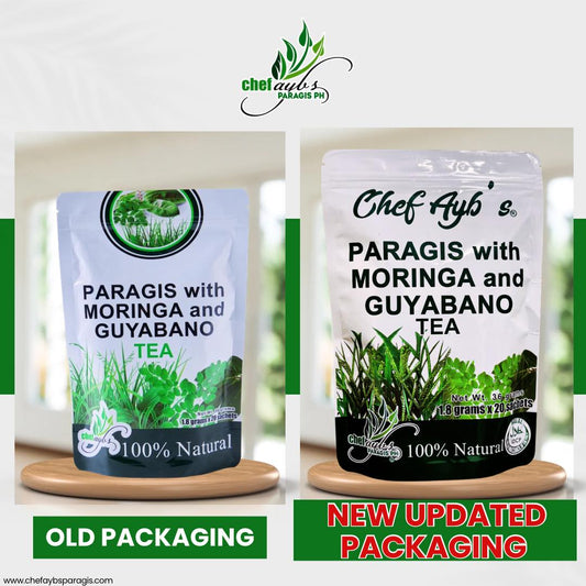 Chef Ayb’s Paragis with Moringa and Guyabano Tea 20's