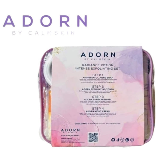 Adorn by Calmskin Radiance Potion Intense Exfoliating Set