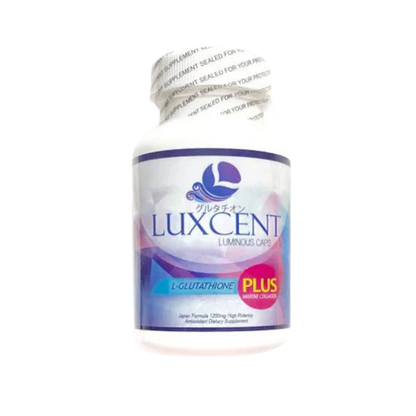 10pcs of Luxcent Glutathione Capsules 60's
