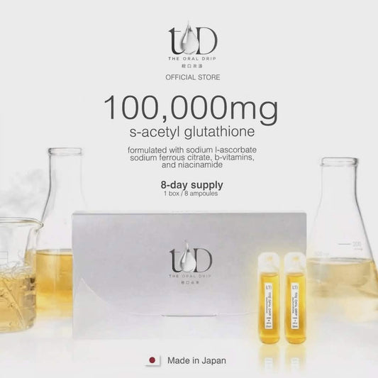 (PRE-ORDER 1-2weeks) The Oral Drip Japanese S-Acetyl Glutathione