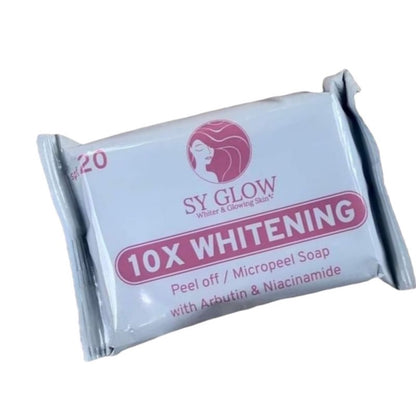 Sy glow 10× whitening soap spf 20