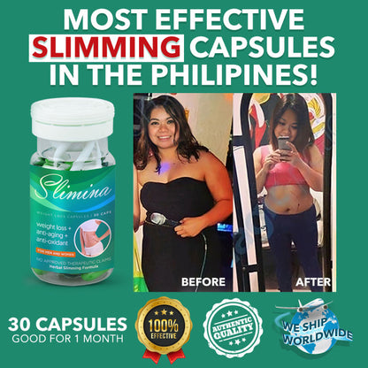 Slimina/ Slaymina Weight Loss Capsules 30's