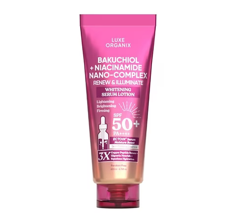 Luxe Organix Bakuchiol + Niacinamide Whitening Serum Lotion