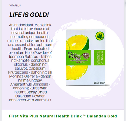 First Vita Plus Dalandan Flavour