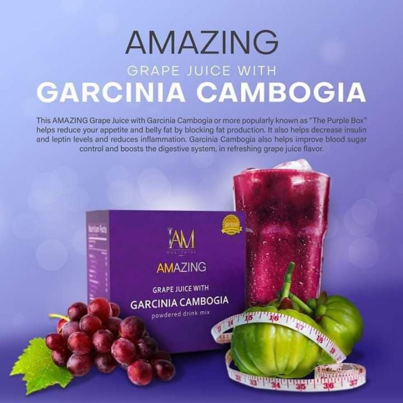 IAM Worldwide AMAZING Grape Juice 10 Sachets