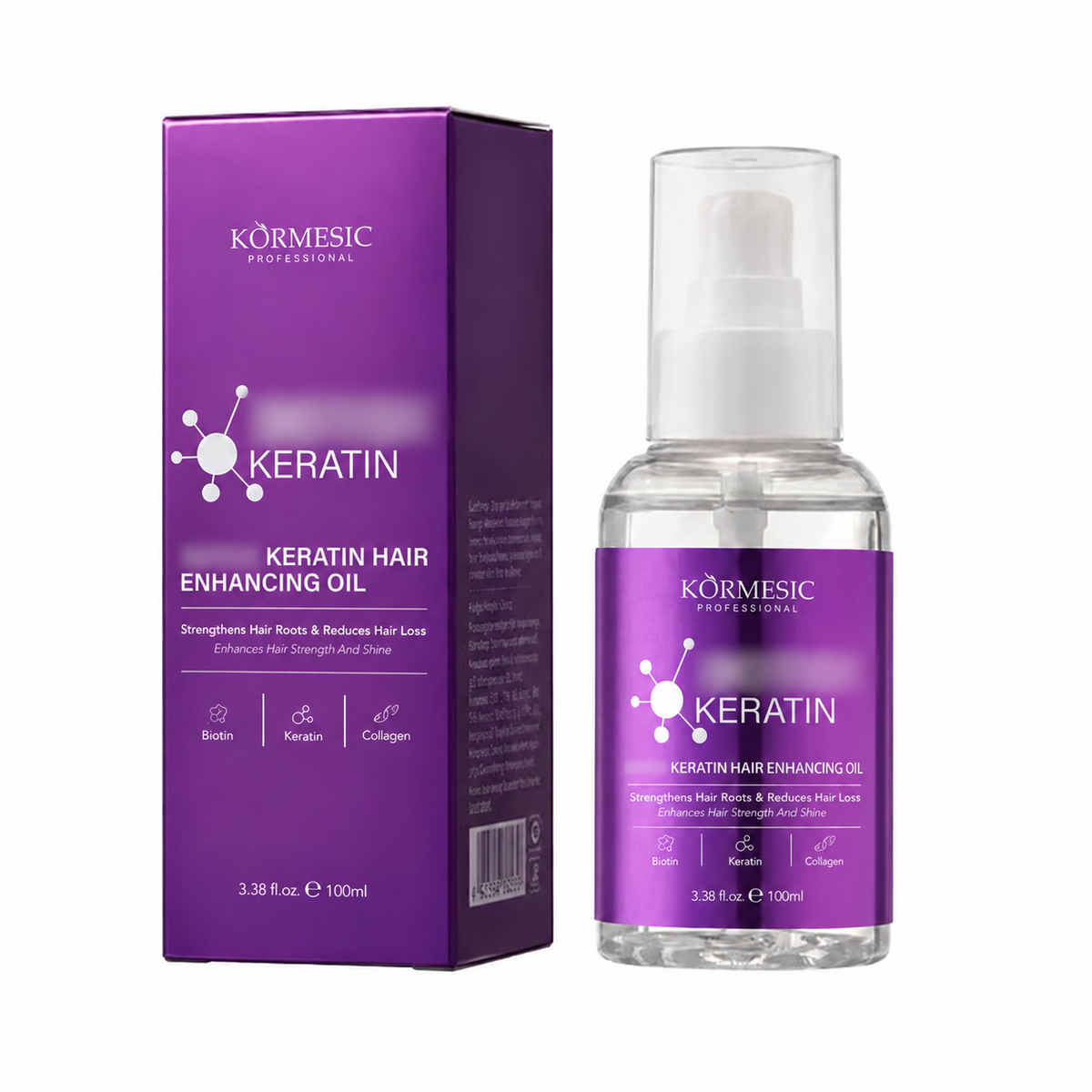 COMBO OF KORMESIC Keratin & Moroccan Oil Capsules