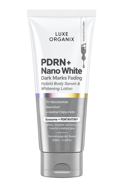 LUXE ORGANIX PDRN Plus Nano White Whitening Lotion 200ml