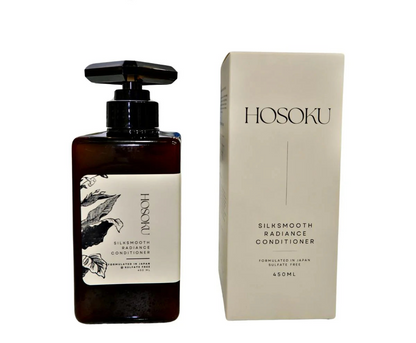 COMBO OF HOSOKU Premium Hair Growth Shampoo and Silksmooth Radiance Conditioner