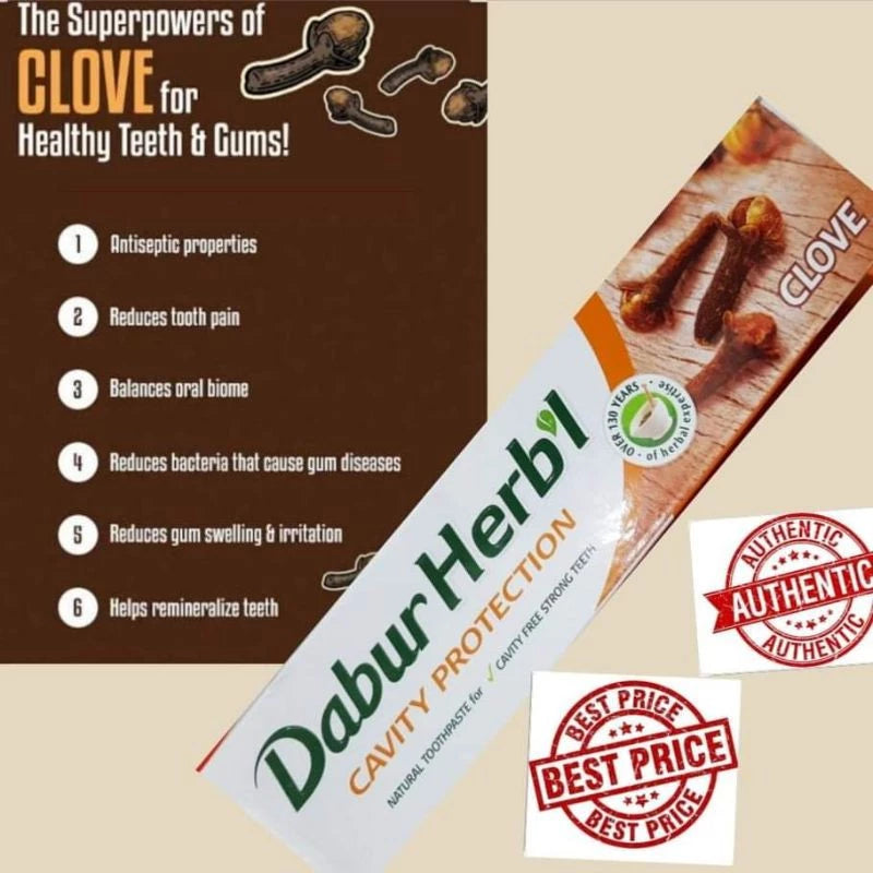 Dabur Herbal Toothpaste -  Clove