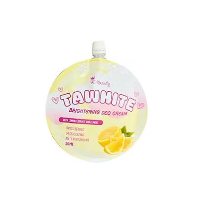 K-BEAUTY Tawhite Brightening Deo Cream w/ Tawas & Lemon Extract 30ml