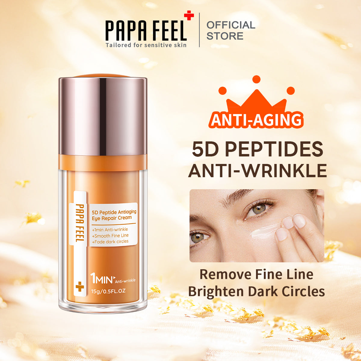 PAPA FEEL 5D PEPTIDE Eye Cream 15g