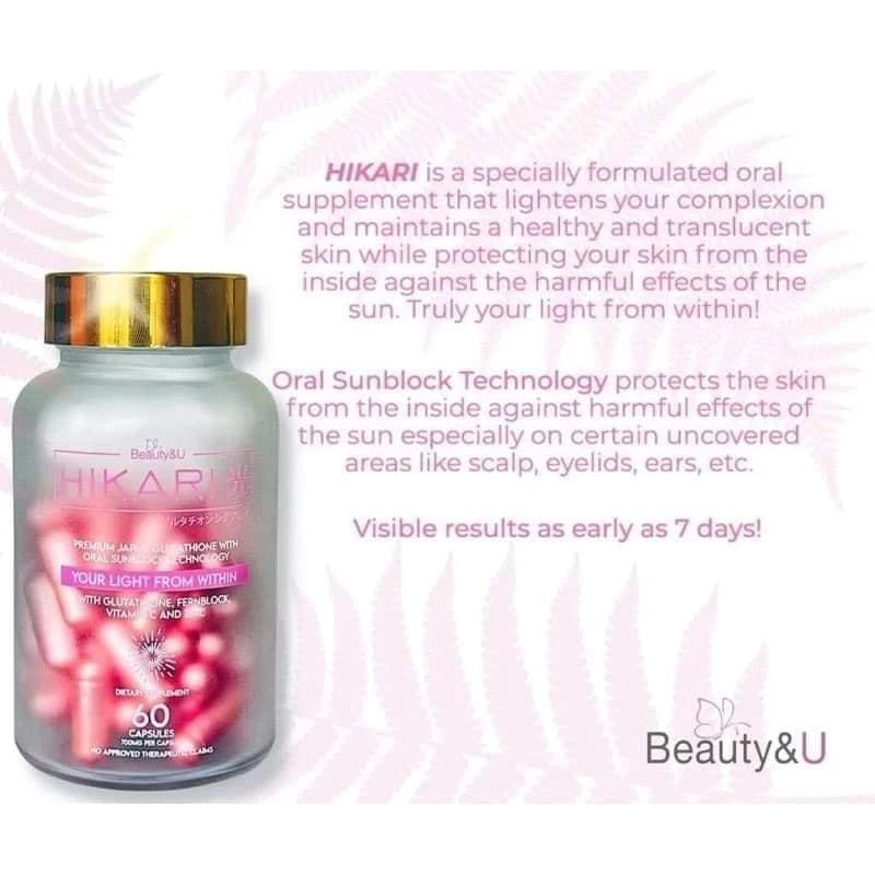 Hikari Glutathione 60 Capsules