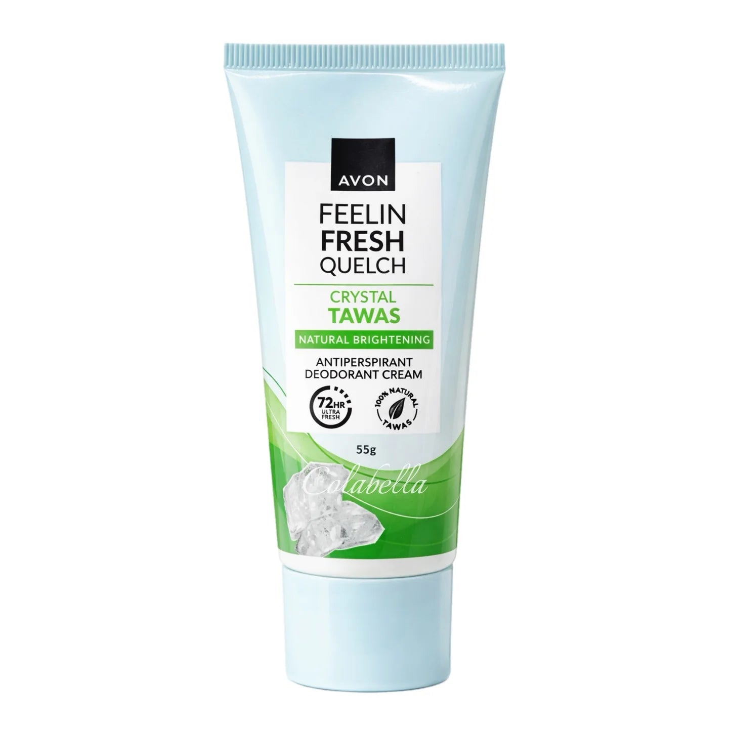 AVON Quelch Feelin Fresh  Crystal Tawas Cream 55g