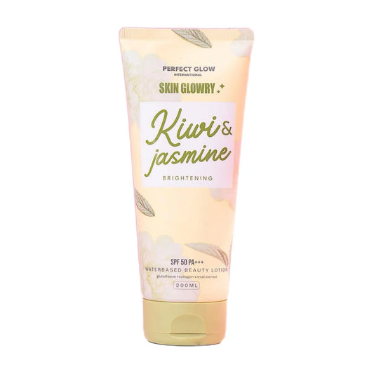Skin Glowry SPF50 PA+++ Kiwi & Jasmine Brightening Lotion 200mL