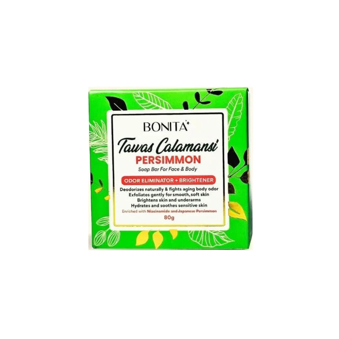 Bonita Tawas Calamansi Persimmon Soap 80g