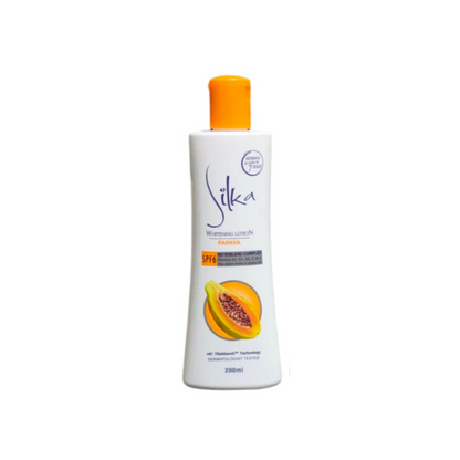 SILKA Papaya Whitening Lotion 200mL