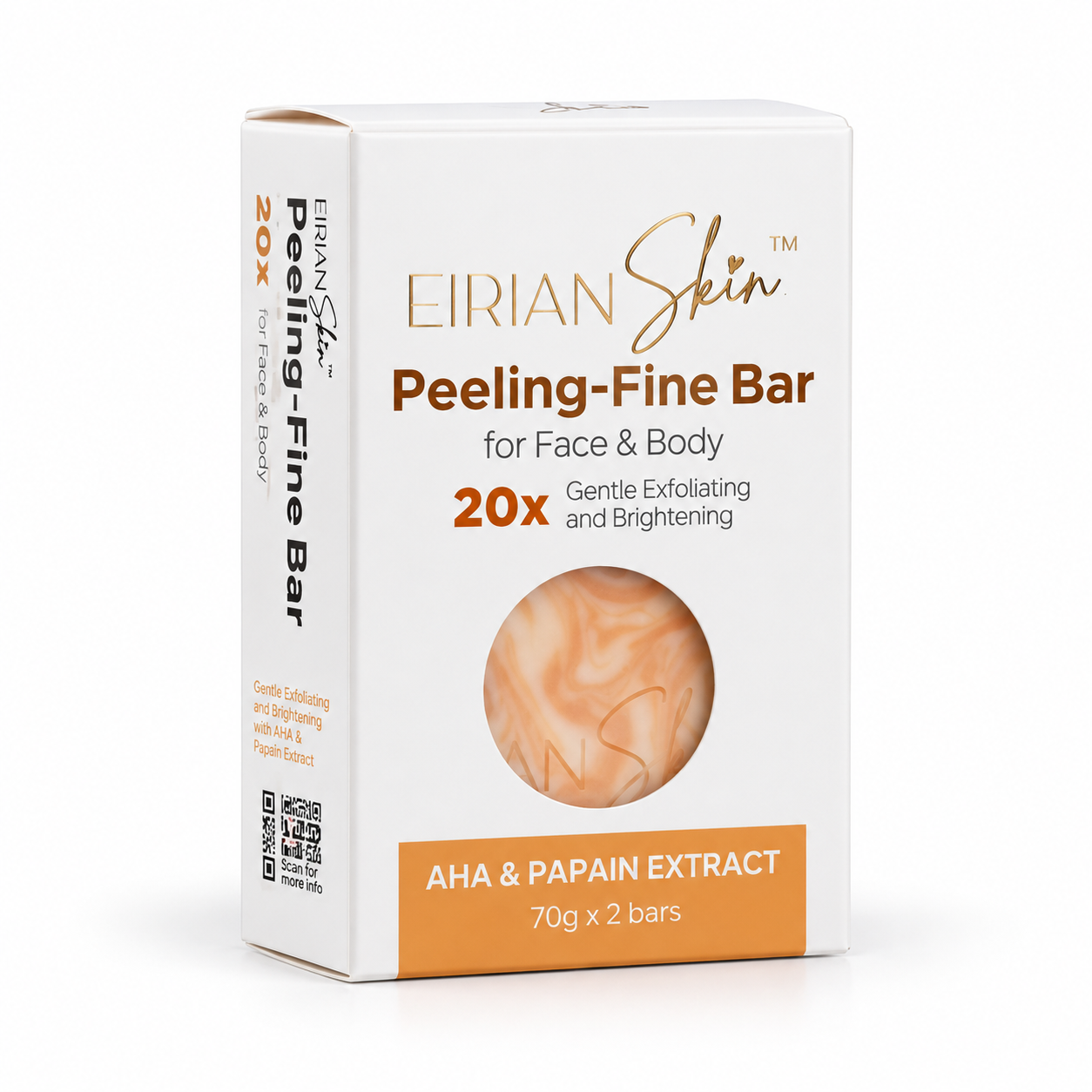 Eirian Skin Peeling Fine 2 Bars/box (PRE-ORDER 1week)