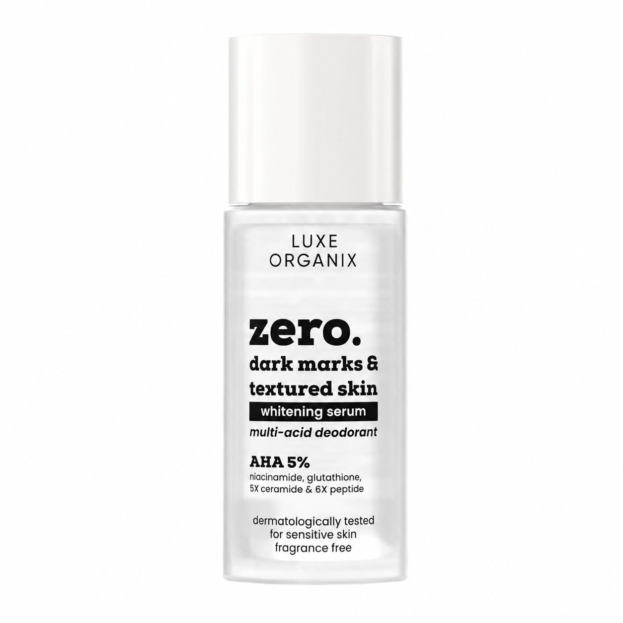 LUXE ORGANIX Zero Multi-acid Deodorant Whitening Serum For Sensitive 50g