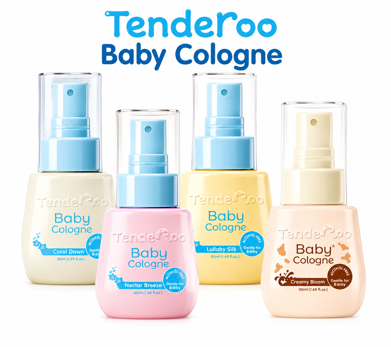 Tenderoo Baby Cologne Alcohol Free - Bundle 50ml