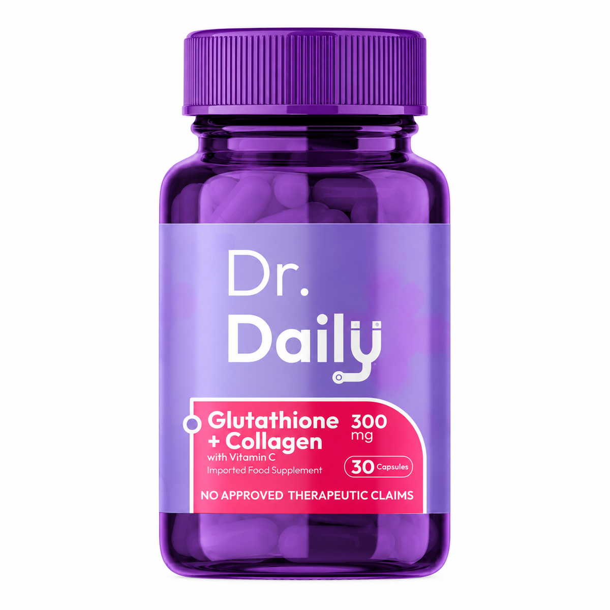 Dr Daily Collagen + Gluta + Vitamin C Food Supplement 30's