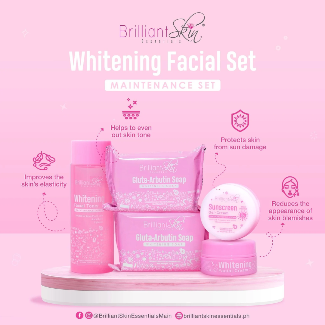 Brilliant Essential Whitening Facial Set