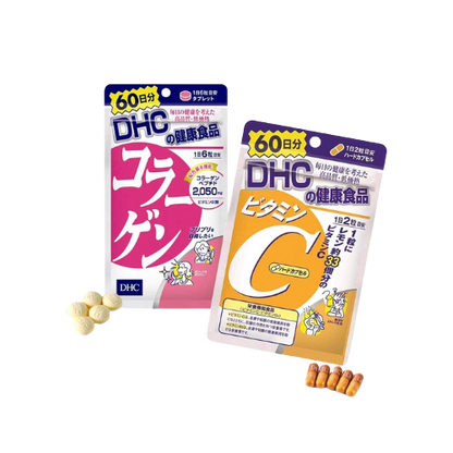 DHC Collagen and DHC Vitamin C 60 Days Bundle