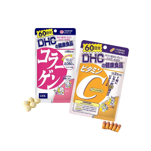 DHC Collagen and DHC Vitamin C 60 Days Bundle