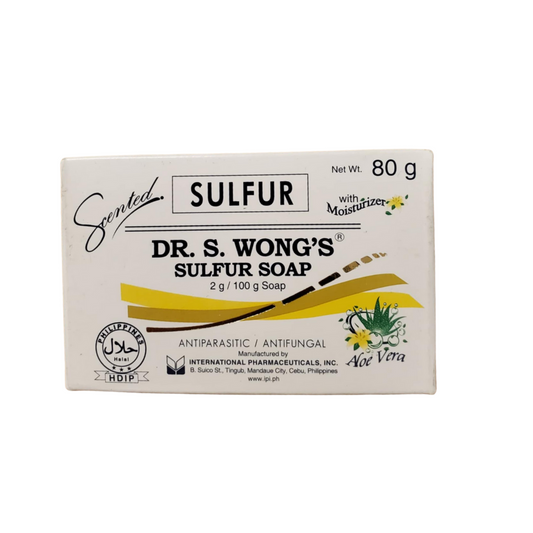 Dr. S. Wong's Sulfur Soap with Moisturizer 80g