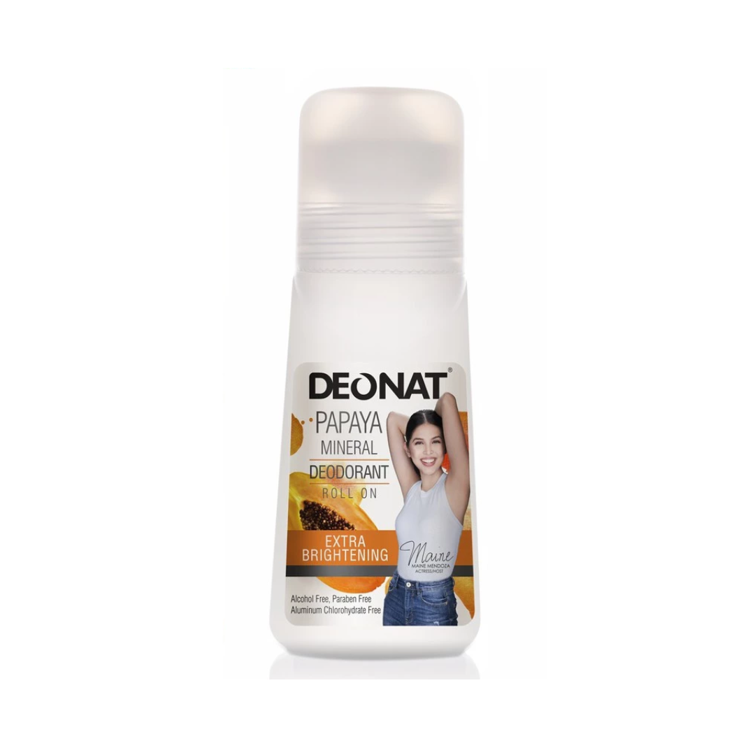 Deonat Natural Papaya Deodorant Roll On 65ml