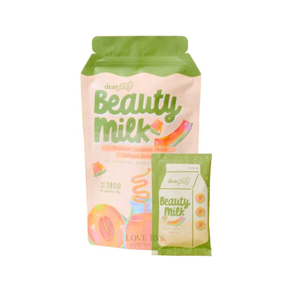 Dear Face Beauty Milk Melon Drink Collagen