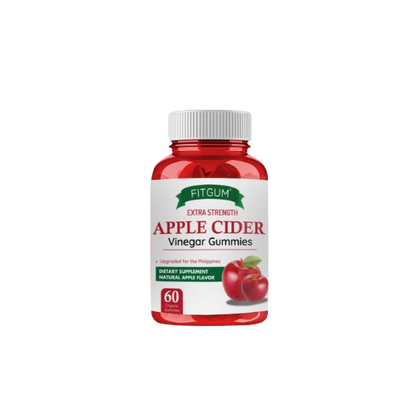 Fitgum Apple Cider Vinegar Gummies 60 Gummies